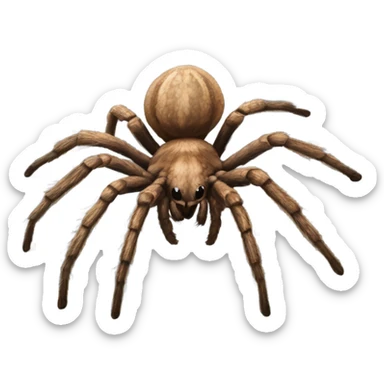 tarantula spider realistic  sticker