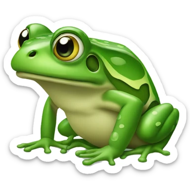 Grenouille sticker