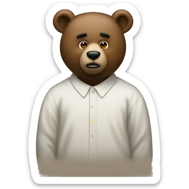 The dropout bear of Kanye West’ album  sticker