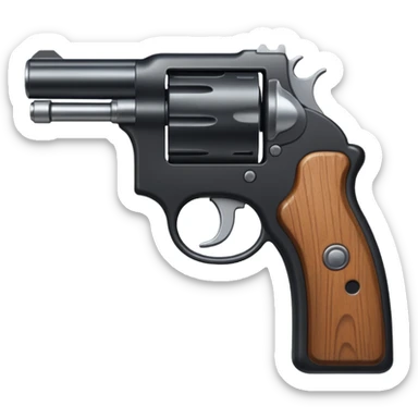 Create a real gun  sticker