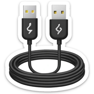 charge cable sticker