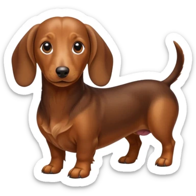 Dachshund sticker