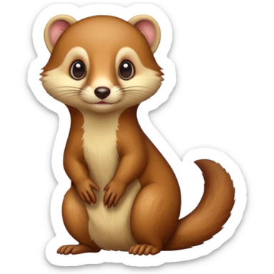 Weasel sticker