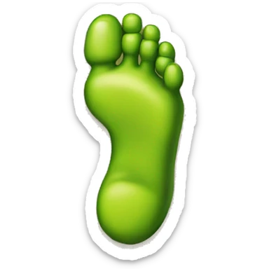 shreks toes sticker