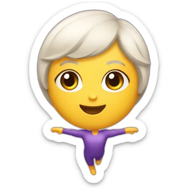 Gymnastique rythmique petit ballon sticker