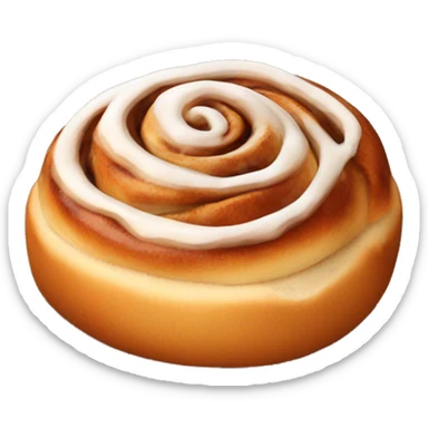 cinnamon bun sticker