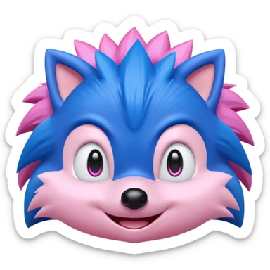 Sonic and Amy sticker