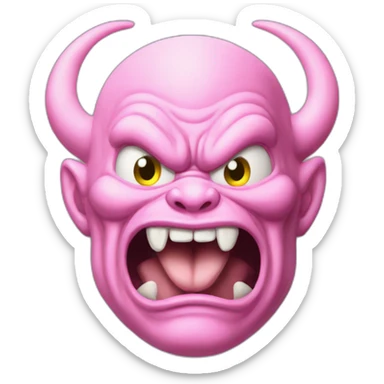 peruvian majin buu sticker