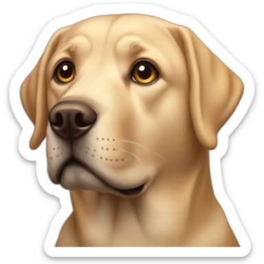 Labrador dog sticker