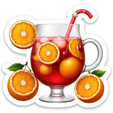 christmas punch sticker