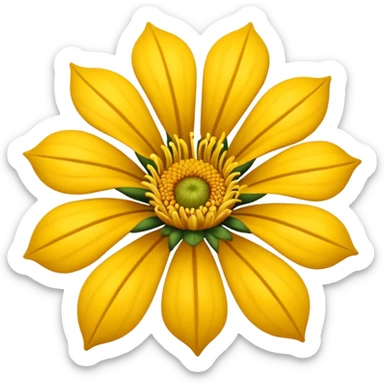 crie um emoji de lirio aranha flor sticker