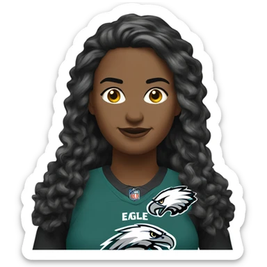 Dianne Philadelphia Eagle’s Fan sticker