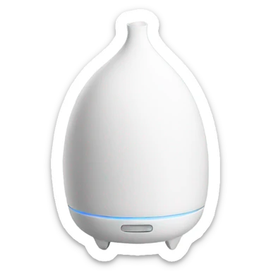 white diffuser sticker