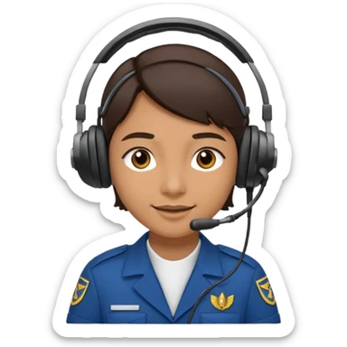 radio operator sticker