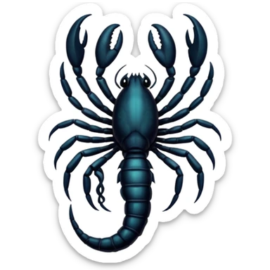 Scorpio zodiac sign sticker