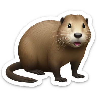 nutria sticker