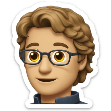 Jean luc melanchon buvant du vin sticker