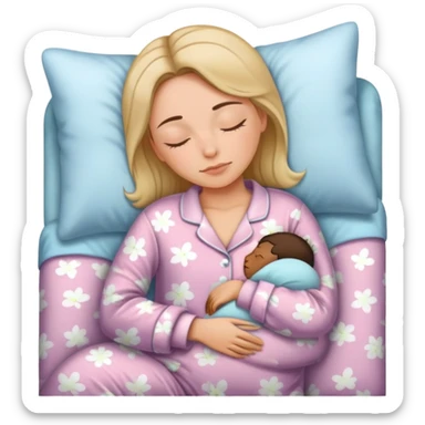 dormir fresca sticker