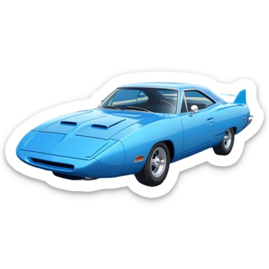 Plymouth Superbird perfect view  sticker