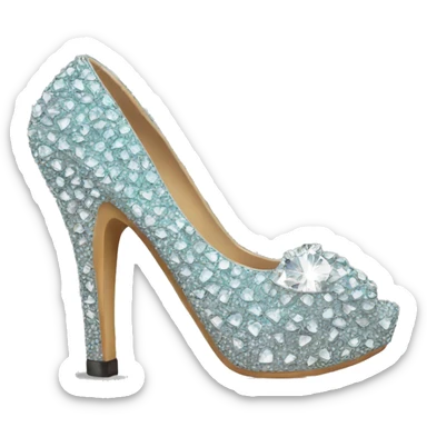 heels diamands sticker