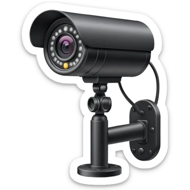 cámara seguridad remota sticker