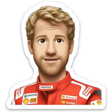 sebastian vettel sticker
