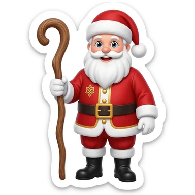 Santa Claus tanfong sticker