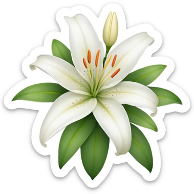 Lilies sticker