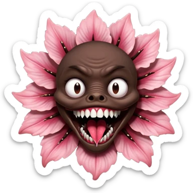 Demogorgon stranger things  sticker