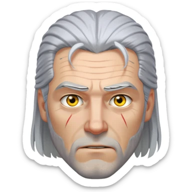 Geralt od rivia sticker