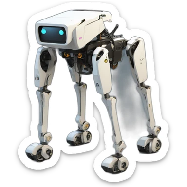 Spot, quadrupedal robot, boston dynamics sticker
