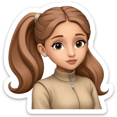 Ariana grande leaving the past behind (Bye) sticker