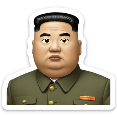 pepe-meme-kim jong un sticker