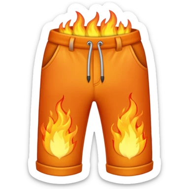 Pants on fire sticker