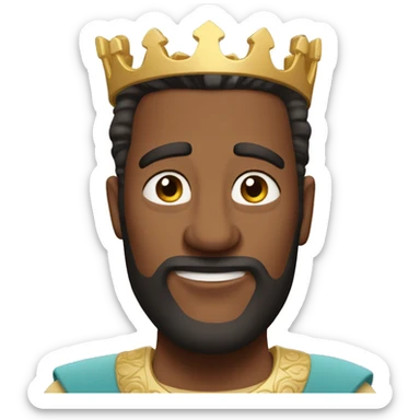 Disney movie Wish, King Magnfico sticker