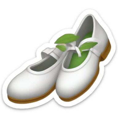 Maryjane shoe sticker