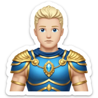 the man of Atlantis sticker
