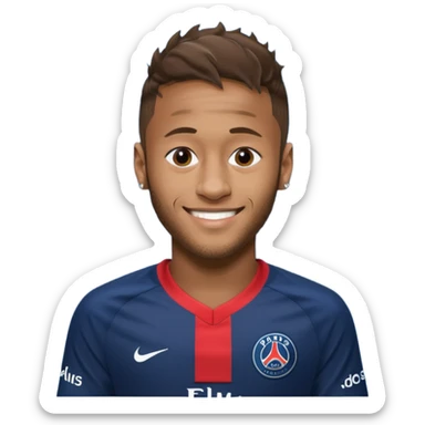 Neymar 2018 Psg sticker