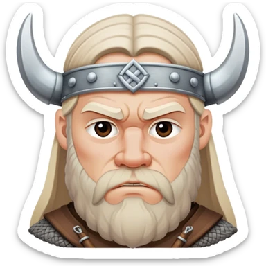 Viking Thinking Face
realistic sticker