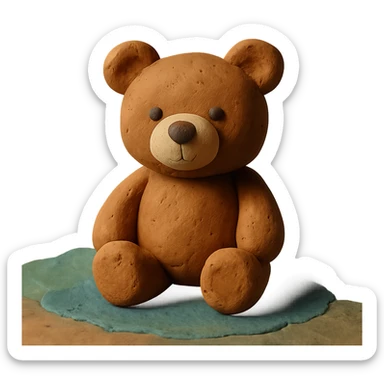 cute bear sticker