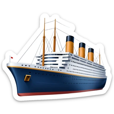Titanic sticker