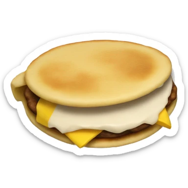 Arepa de reina pepiada  sticker