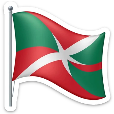 Drapeau basque imoji sticker