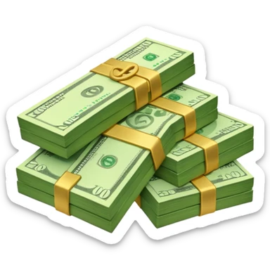 Pensando dinero sticker