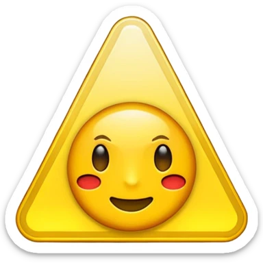 rayo amarillo sticker