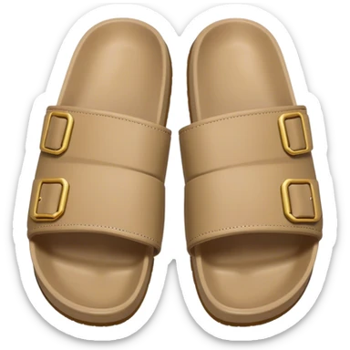 yeezy tan slide sticker