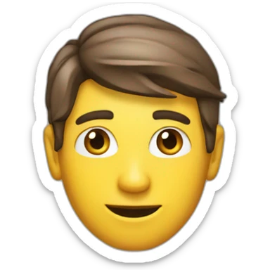 Cool Java developer 3d sticker