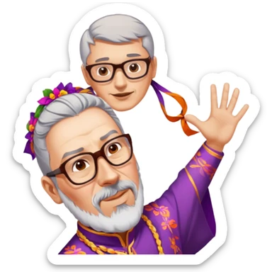 Traditional Dancer sticker