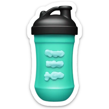 Protein shaker sticker