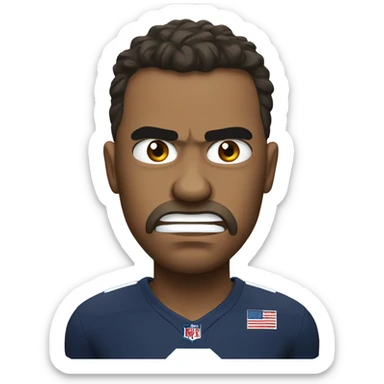 angry us fan sticker